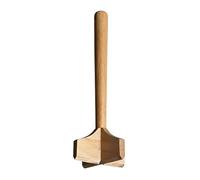 Aplastador de alimentos de madera dura, prensa de aguacate, legumbre, tomate, baya, utensilio de cocina multiusos, herramienta trituradora de aguacate con Base de 8, 5x8, 5 cm