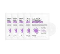 APLB - Collagen EGF Peptide Sheet Mask - 1pcs*25ml (5ea) Set