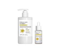 APLB - Ferulic Acid Vitamin C Body Lotion - 300ml (1ea) & Ferulic Acid Vitamin C Ampoule Serum - 40ml (1ea) Set