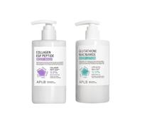 APLB - Glutathione Niacinamide Body Lotion - 300ml (1ea) & Collagen EGF Peptide Body Wash - 300ml (1ea) Set