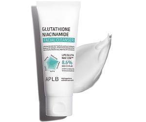 APLB Limpiador facial de glutatión niacinamida, Niac CEN, 8.6% 2.71 onzas líquidas/cuidado de la piel coreano, cuida los poros y el sebo, nutrición duradera e hidratación profunda para una piel suave