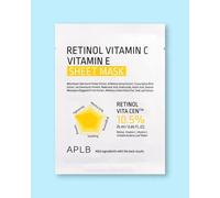 APLB Mascarilla de tejido para el rostro Retinol Vitamina C Vitamina E Sheet Mask - 25 ml / 1 ud