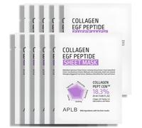 APLB - Mascarillas de Hoja Colágeno Collagen EGF Peptide Sheet Mask Set