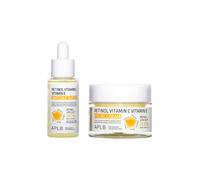 APLB - Retinol Vitamin C Vitamin E Ampoule Serum - 40ml (1ea) + Facial Cream - 55ml (1ea) Set