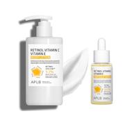 APLB - Retinol Vitamin C Vitamin E Body Lotion - 300ml (1ea) X Ampoule Serum - 40ml (1ea) Set