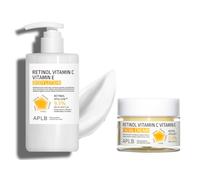 APLB - Retinol Vitamin C Vitamin E Body Lotion - 300ml (1ea) X Facial Cream - 55ml (1ea) Set