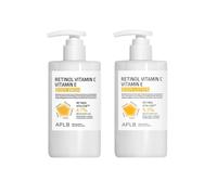 APLB - Retinol Vitamin C Vitamin E Body Wash - 300ml (1ea) & Retinol Vitamin C Vitamin E Body Lotion - 300ml (1ea) Set