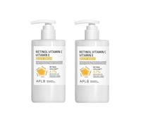APLB - Retinol Vitamin C Vitamin E Body Wash - 300ml DUO Set