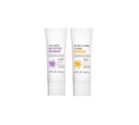 APLB - Retinol Vitamin C Vitamin E & Collagen EGF Peptide Sunscreen SPF50+ P 40ml*2pcs) Set