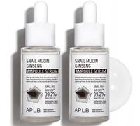 APLB - Snail Mucin Ginseng Ampoule Serum Set 2 pcs