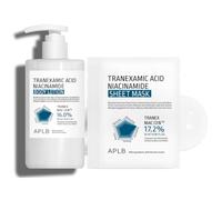 APLB - Tranexamic Acid Niacinamide Body Lotion - 300ml (1ea) X Sheet Mask (5ea) Set
