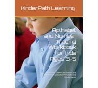 Aplhabet and Number Tracing Workbook for Kids Ages 3-5: Upperase, Lowercase Letters and numbers Practice for Preschool and Kindergarten