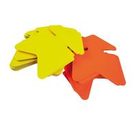 Apli 020950 - Juego de 50 definición neón no borrable 60 x 90 mm 780 G amarillo naranja