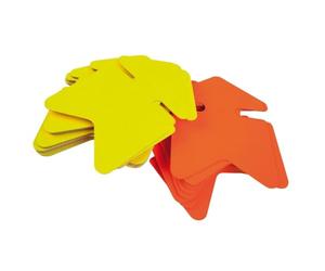 Apli 020950 - Juego de 50 definición neón no borrable 60 x 90 mm 780 G amarillo naranja