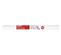 APLI 100359 - Pizarra blanca adhesiva en rollo, Blanco, 0,675 x 1 m