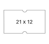 APLI 100910 - Pack de 6 rollos para etiquetadora, color blanco