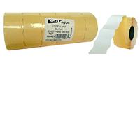 APLI 100923 - Pack de 6 rollos para etiquetadora, color blanco