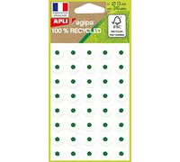 APLI 101342 - Bolsa de 240 anillas blancas, 100% reciclado, 13 mm de diámetro