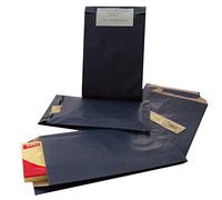 APLI 102017 - Sobres de regalo de papel de estraza, Sobres Kraft en color azul tamaño 24 x 43 x 7 cm, 250 unds