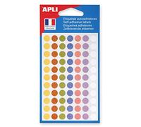 APLI 102147 - Bolsa de 385 pastillas colores surtidos Ø 8 mm