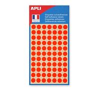 Apli 111851 - Bolsa de 385 pastillas naranja neón Ø 8 mm