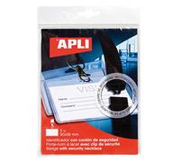 APLI 11743 - Identificador con cordón de seguridad 5 u.