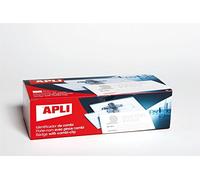 APLI 11746 - Identificadores con pinza + alfiler (90 x 56 mm), 25 unidades