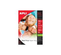 Papel Fotográfico Apli Brillo Din A4 Pack De 100 Hojas 140 Gr