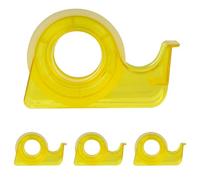 APLI 12082 - Cinta adhesiva transparente (15 mm x 10 m) con dispensador (Paquete de 4)