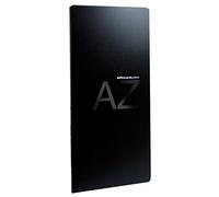 APLI 12114 - Tarjetero polipropileno negro, capacidad 160 tarjetas