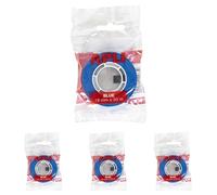 APLI 12273 - Cinta adhesiva de polipropileno color azul (Paquete de 4)