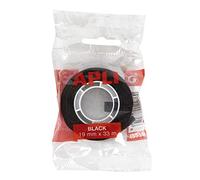 APLI Cinta adhesiva 12276 de polipropileno color negro