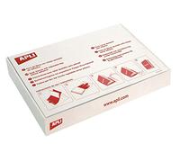 APLI 12281 - Forro de libros de PVC con solapa ajustable. Formato caja de 100 u. 130 µ tamaño 30 x 53 cm