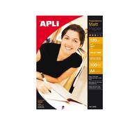 Papel Fotográfico Apli Matt 12626/ DIN A4/ 120g/ 100 Hojas/ Mate