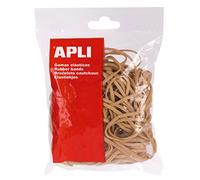 APLI 12856 - Gomillas elasticas 100 x 2 mm en bolsa de 100 gr
