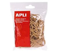 APLI Gomillas elásticas 12865 – 100 x 2 mm – Bolsa de 1000 gr