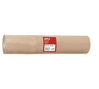 APLI 13369 - Rollo Papel Kraft Marrón, 80 Gr 110 cm, 25 kg