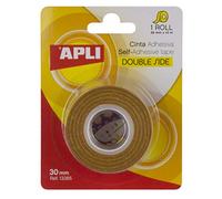 APLI 13385 - Cinta adhesiva celo doble cara 30 mm x 10 m