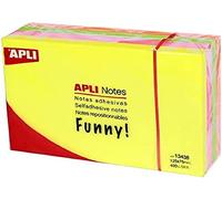 APLI 13438 Notes Cubo Col Brillante, 125 X 75