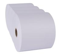 APLI 13462 - Pack de 10 Rollos de Papel Electra de 76,5 X 65 X 12 Mm - Papel para Tickets de Impresoras Matriciales con Tinta (Paquete de 4)