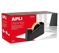 PORTA CINTA ADHESIVA NEGRO 33/66M