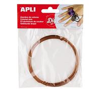 APLI 14100-Alambre de color cobre 1,5 mm x 5 m