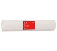 APLI 14225 Rollo Papel Kraft, Blanco, 80Gr X 110Cm X 25 Kg