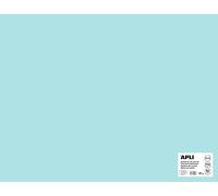 APLI 14262 - Cartulina azul claro 50 x 65 cm 170 g 25 hojas