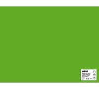 APLI 14266 - Cartulina verde hierba 50 x 65 cm 170 g 25 hojas