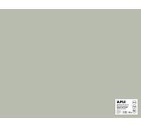 APLI 14268 - Cartulina gris 50 x 65 cm 170 g 25 hojas
