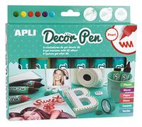 APLI 14966 - Decorpen Pearl 6 colores