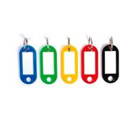 APLI Llavero etiqueta multicolor 100 unidades