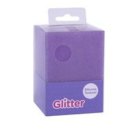 APLI 18755 - Cubilete de Silicona Violeta Glitter Collection