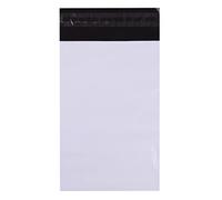 APLI 19073 - Pack 50 bolsas blancas opacas con cierre adhesivo para envíos y paquetería - 150 x 220 mm